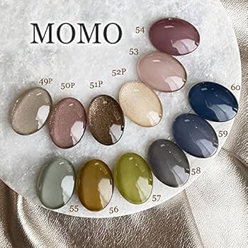 MOMOジェルセット Amazon.co.jp：□カラージェル MOMO by nail for all 3g 57